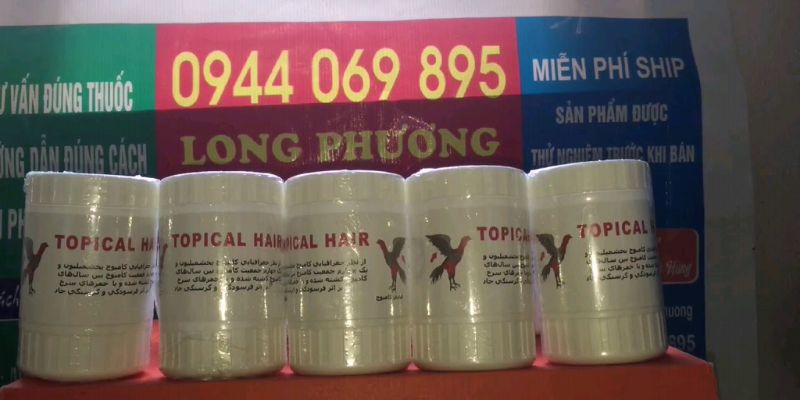 Thuốc tha cựa gà đá Topical Hair